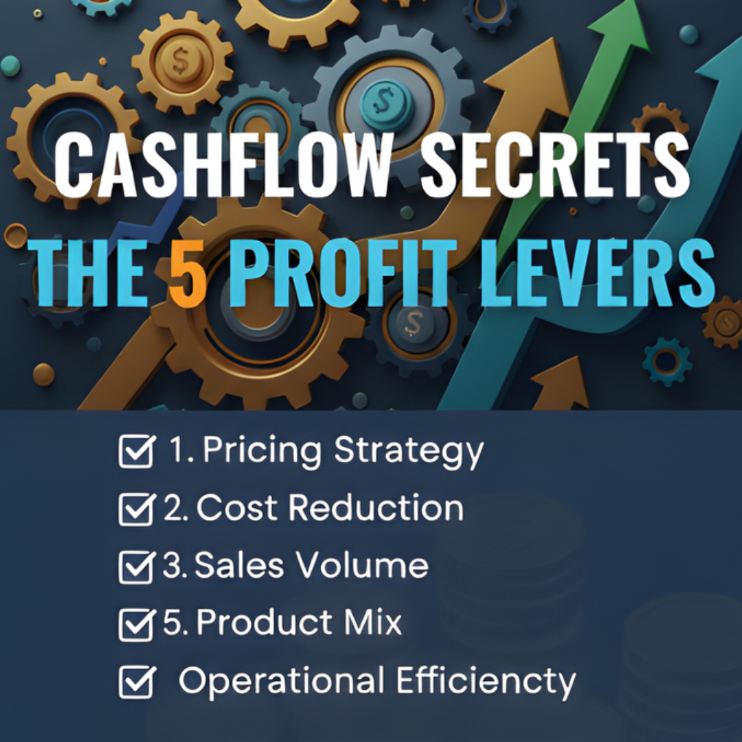 Cashflow Secrets: The 5 Profit Levers That Put Money Back in Your Pocket (Without Longer Hours)